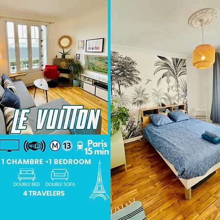 Apartamento Le Vuitton Asnieres - 2 Pieces A 15 Min De Paris Exterior foto