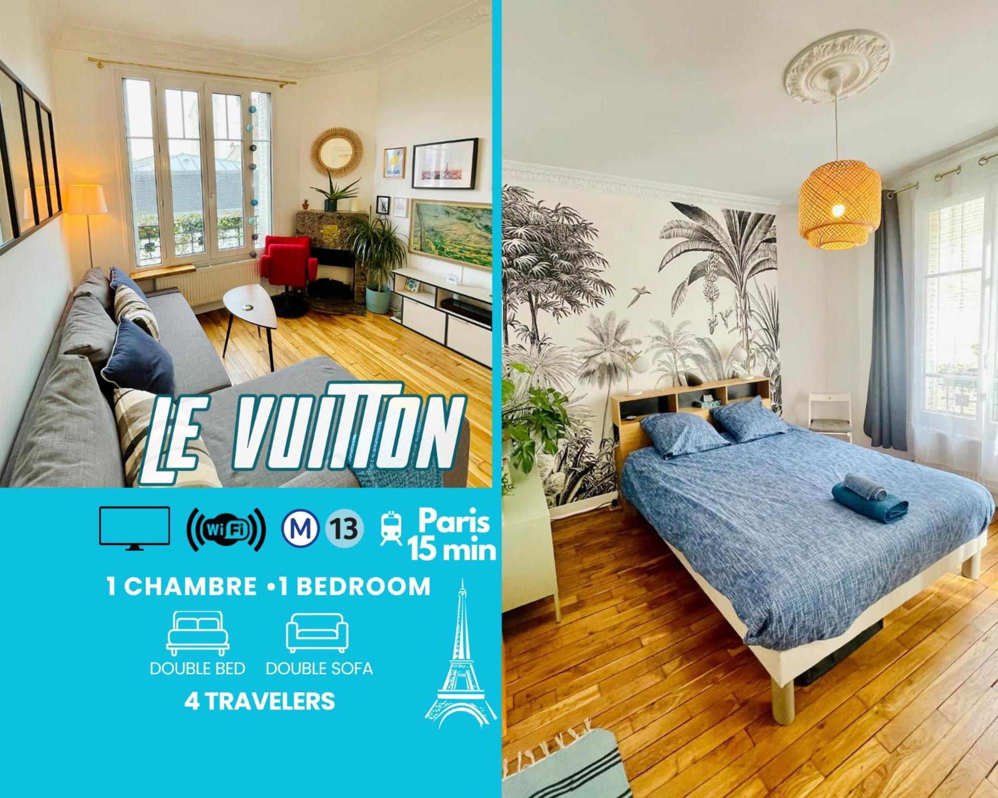 Apartamento Le Vuitton Asnieres - 2 Pieces A 15 Min De Paris Exterior foto